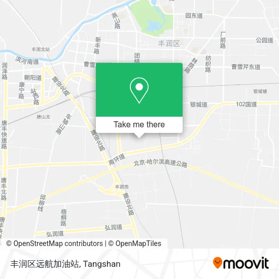 丰润区远航加油站 map