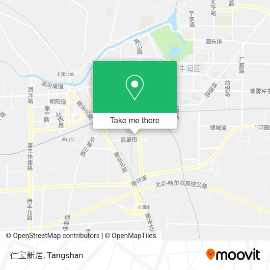 仁宝新居 map