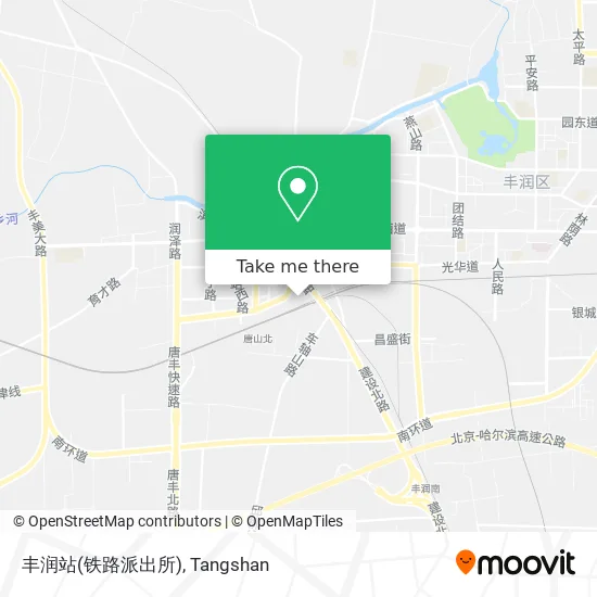 丰润站(铁路派出所) map