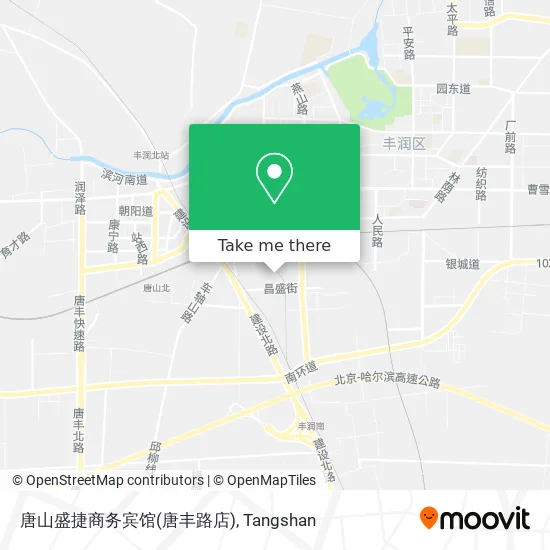 唐山盛捷商务宾馆(唐丰路店) map