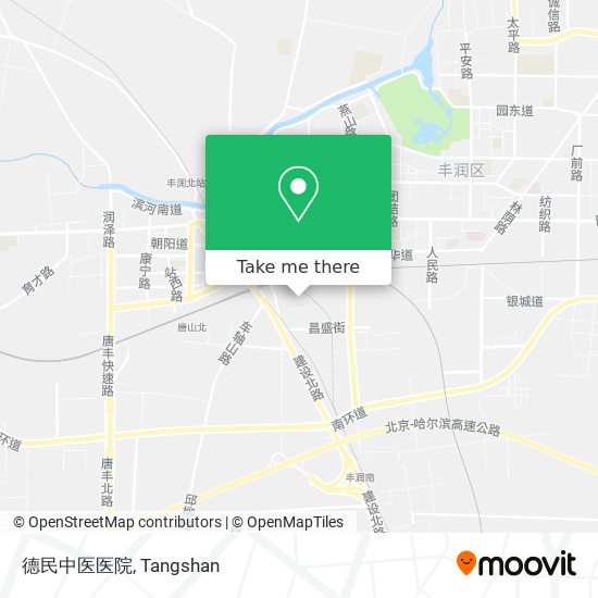 德民中医医院 map