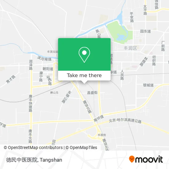 德民中医医院 map