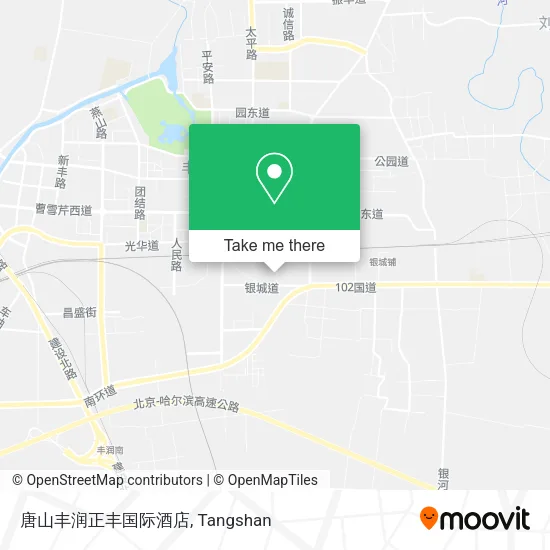 唐山丰润正丰国际酒店 map