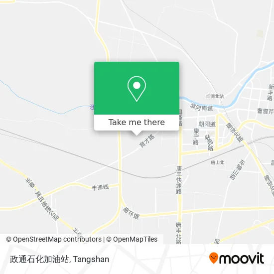 政通石化加油站 map
