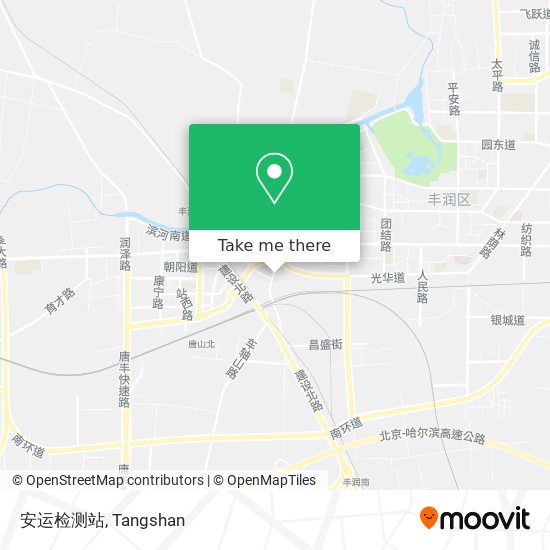 安运检测站 map