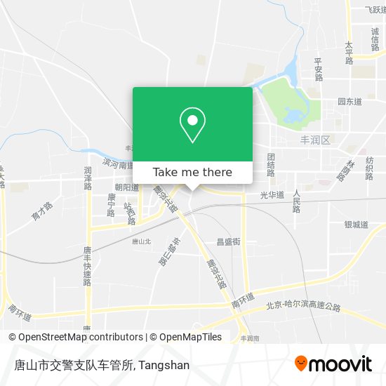 唐山市交警支队车管所 map