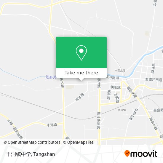 丰润镇中学 map