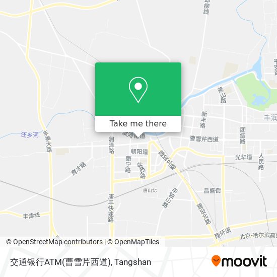 交通银行ATM(曹雪芹西道) map
