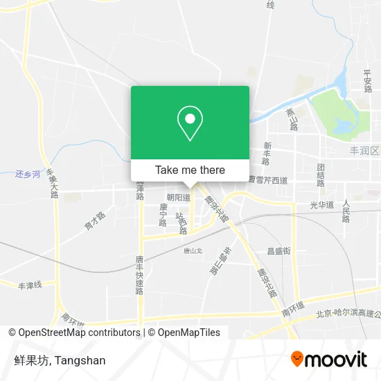 鲜果坊 map