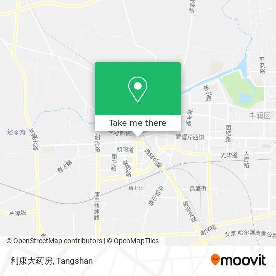 利康大药房 map