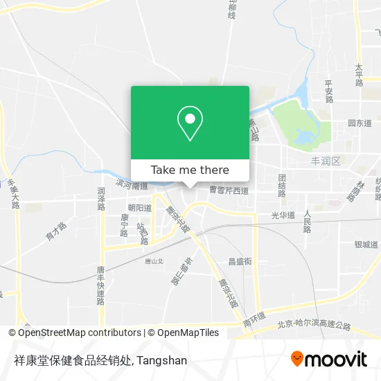 祥康堂保健食品经销处 map