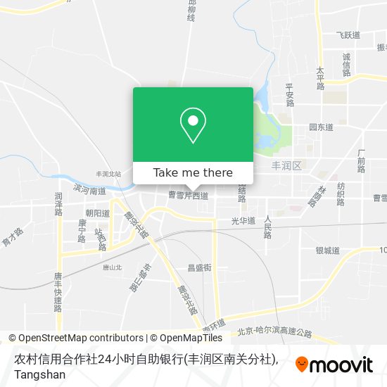 农村信用合作社24小时自助银行(丰润区南关分社) map