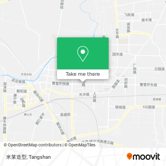 米莱造型 map