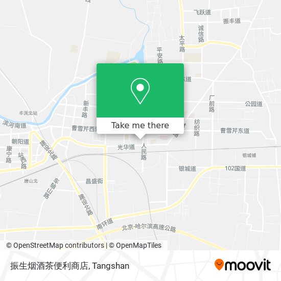 振生烟酒茶便利商店 map
