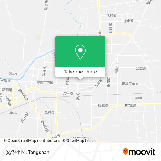 光华小区 map