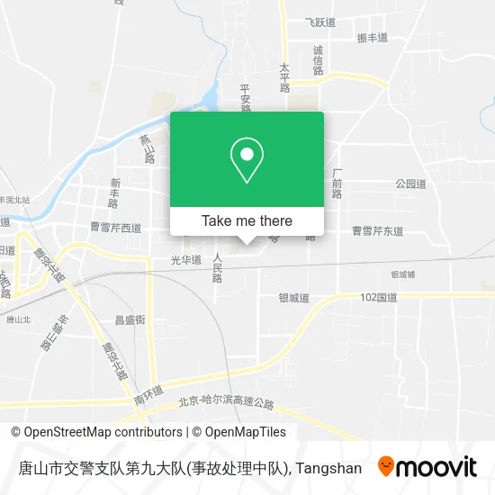 唐山市交警支队第九大队(事故处理中队) map