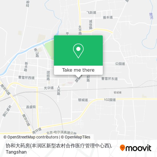 协和大药房(丰润区新型农村合作医疗管理中心西) map