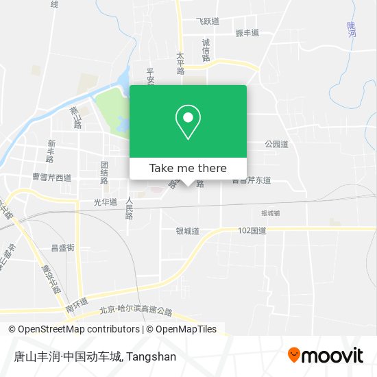 唐山丰润·中国动车城 map