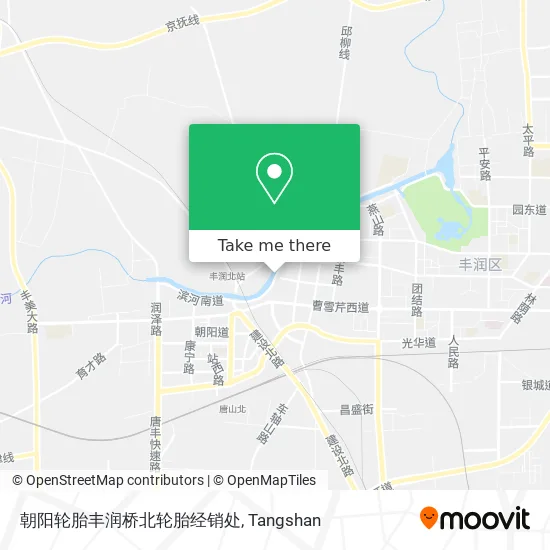 朝阳轮胎丰润桥北轮胎经销处 map