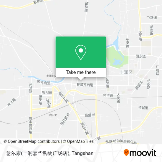 意尔康(丰润嘉华购物广场店) map