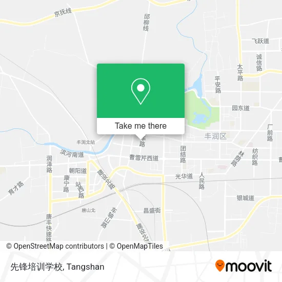 先锋培训学校 map