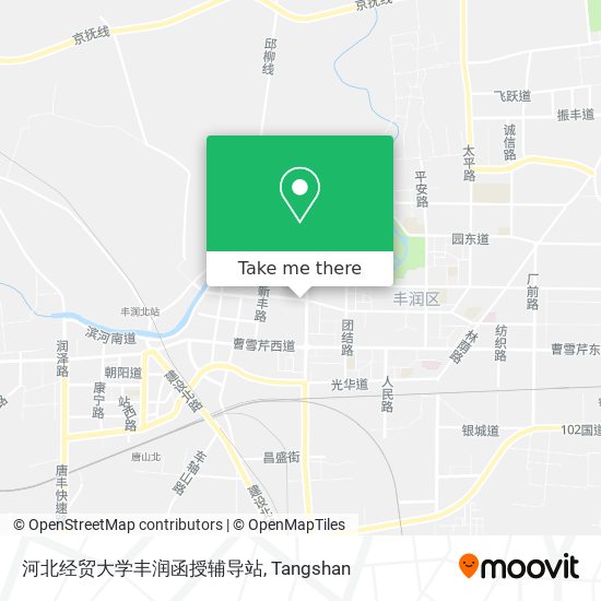 河北经贸大学丰润函授辅导站 map