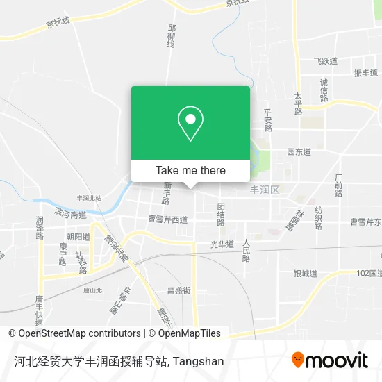 河北经贸大学丰润函授辅导站 map