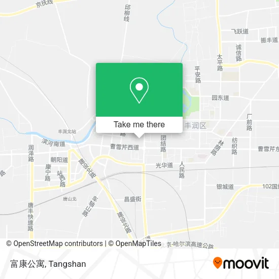 富康公寓 map
