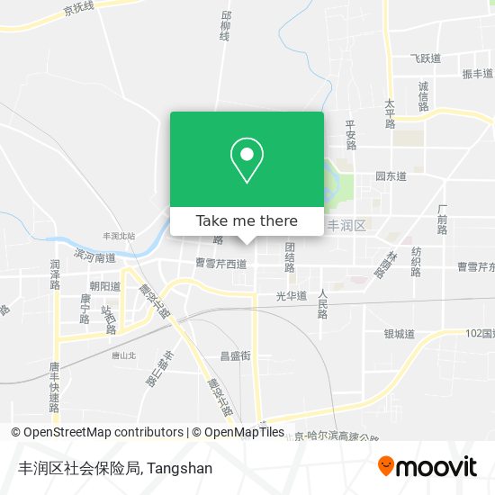丰润区社会保险局 map