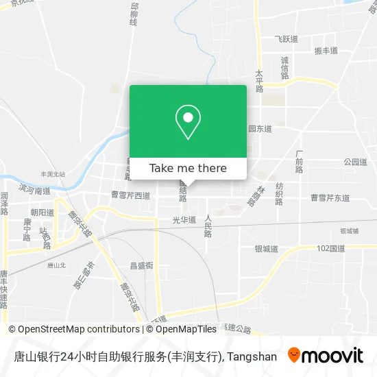 唐山银行24小时自助银行服务(丰润支行) map