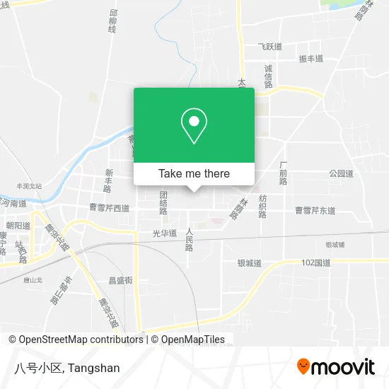 八号小区 map