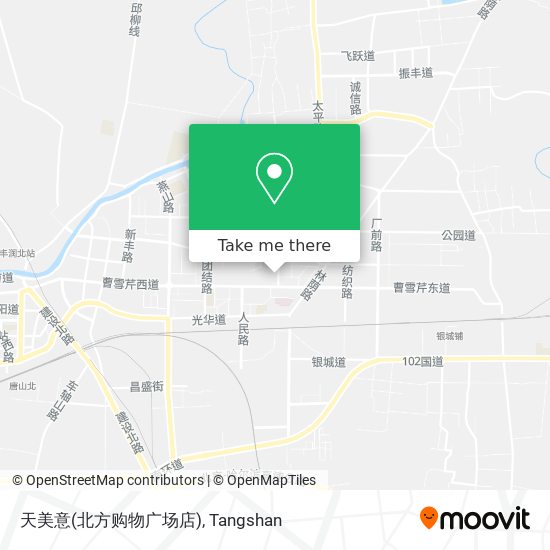 天美意(北方购物广场店) map
