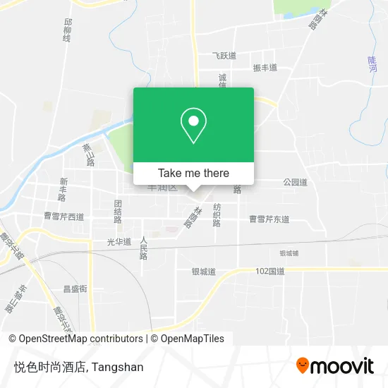 悦色时尚酒店 map