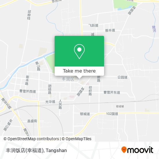 丰润饭店(幸福道) map