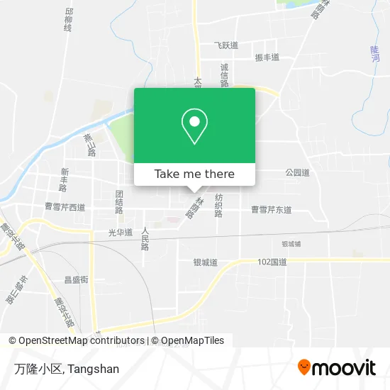 万隆小区 map