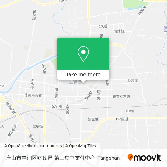 唐山市丰润区财政局-第三集中支付中心 map