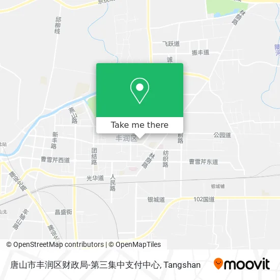 唐山市丰润区财政局-第三集中支付中心 map