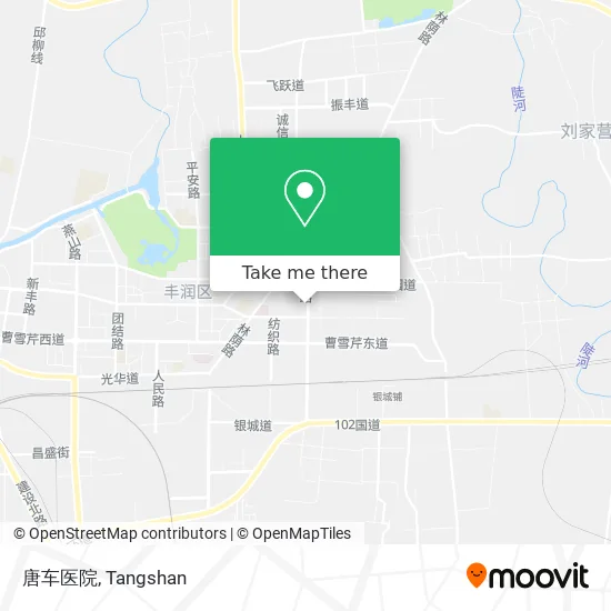 唐车医院 map