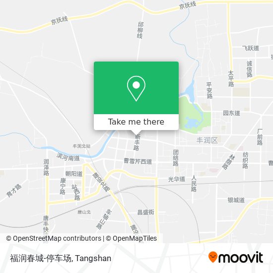 福润春城-停车场 map