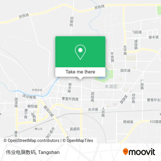 伟业电脑数码 map