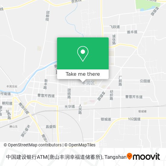 中国建设银行ATM(唐山丰润幸福道储蓄所) map