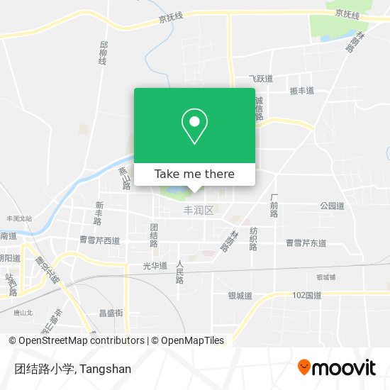 团结路小学 map