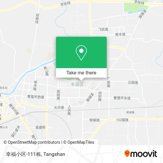 幸福小区-111栋 map