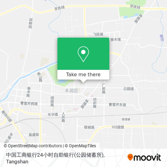 中国工商银行24小时自助银行(公园储蓄所) map