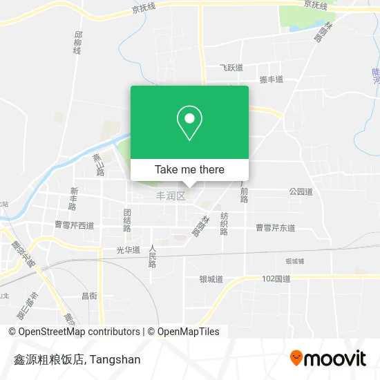 鑫源粗粮饭店 map