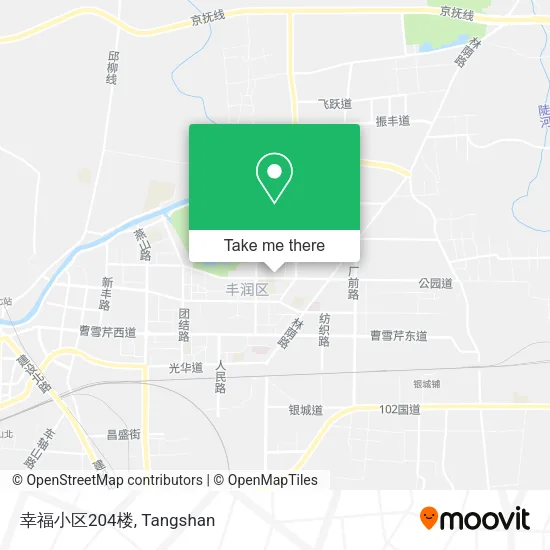 幸福小区204楼 map