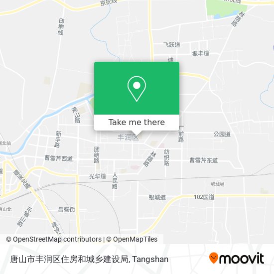 唐山市丰润区住房和城乡建设局 map