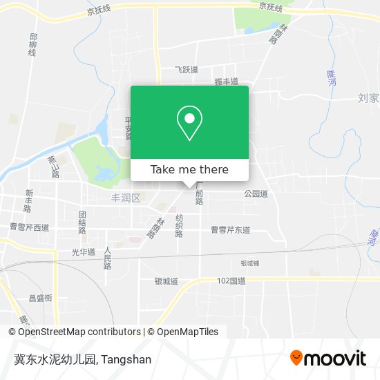 冀东水泥幼儿园 map