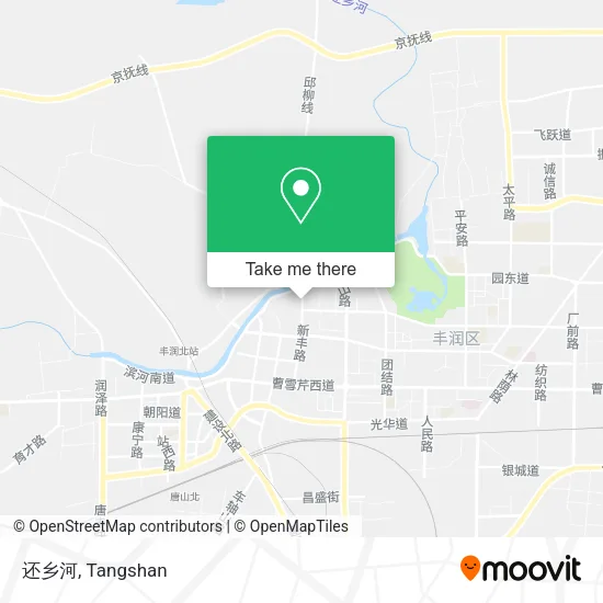 还乡河 map