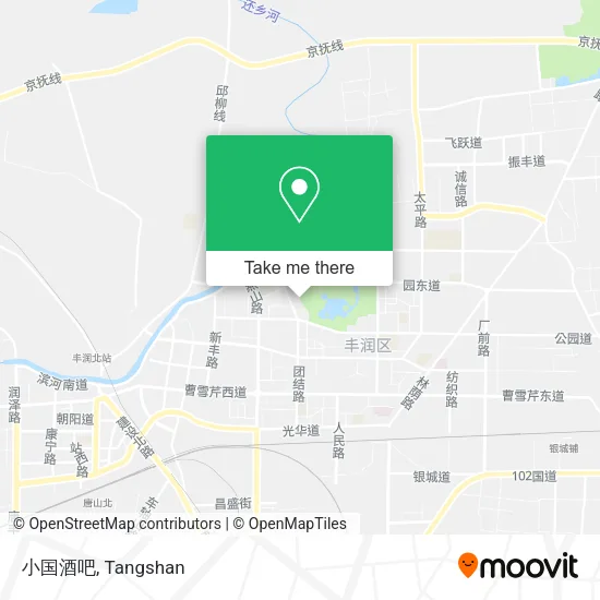小国酒吧 map
